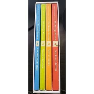 Hooked On Phonics Books Strange Museum Series 1-4 With Slipcase 2003 Hardback